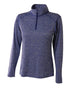 A4 Inspire Space Dye Quarter Zip (NW4010), Color 'Royal'